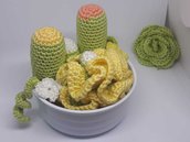 Cactus realizzato a mano 