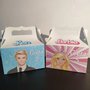 Scatolina Barbie Ken festa compleanno caramelle evento confetti bigliettini 