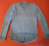 Maglione Asian in misto lana