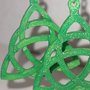 Orecchini celtici Triquetra