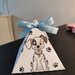 Piramide triangolino cartoni animati carica 101 dalmata cucciolo cagnolino cane cuore tag segnaposto festa compleanno nascita battesimo 