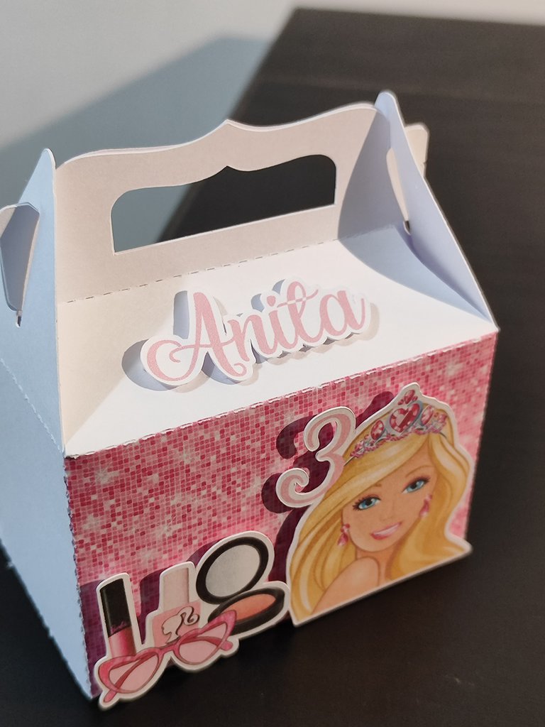 Scatolina Gable Box Barbie Ken Festa Compleanno Scatola Confetti Ca scatolina-gable-box-barbie-ken-festa-compleanno-scatola-confetti-ca