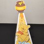 Piramide triangolo Winnie the pooh mole festa compleanno nascita battesimo confetti evento segnaposto scatola scatoline orsetto 