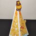 Piramide triangolo Winnie the pooh mole festa compleanno nascita battesimo confetti evento segnaposto scatola scatoline orsetto 