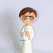 Cake topper Prima Comunione Statuina personalizzata