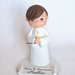 Prima Comunione cake topper personalizzato, statuina