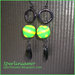 Flash Green Earrings