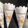 Cono coni portariso confetti festa compleanno battesimo decorazione Winnie the Pooh 