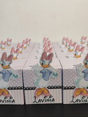 Scatolina Paperina daisy duck scatoline party festa kit compleanno 