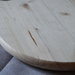 Tagliere in legno da cucina tondo con manico cm 30