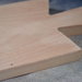 Tagliere in legno faggio artigianale cm 30x15