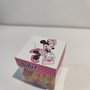 Scatolina vuota trasparente coperchio personalizzato Minnie 