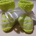 Scarpine di lana per neonati