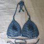 Top bikini azzurro uncinetto 