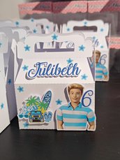 Scatoline Ken Barbie caramelle festa kit compleanno scatolina segnaposto gadget 