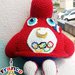Phryge, mascotte dei giochi olimpici 2024 amigurumi 