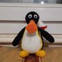 Peluche Pingu amigurumi 