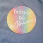 T-shirt donna "Born to be a Unicorn" 