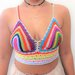  Il Top Multicolor All'Uncinetto: Un Arcobaleno di Stile e Artigianato