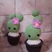 Cactus amigurumi con fiore