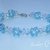 Bracciale Swarovski Elements Azzurro