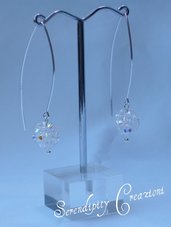 Orecchini Pallina Swarovski