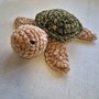 Crochet turtle peluche