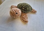 Crochet turtle peluche