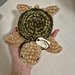 Crochet turtle peluche