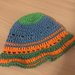 Cappellino donna in cotone modello pescatore uncinetto