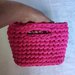 Mini bag fucsia uncinetto 