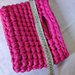 Mini bag fucsia uncinetto 