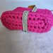 Mini bag fucsia uncinetto 