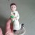 Cake Topper statuina sopratorta comunione bambino calcio 