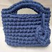 BORSA UNCINETTO BLU