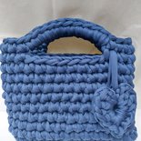 BORSA UNCINETTO BLU