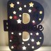 lampada iniziale nome legno regalo personalizzato bimba bimbo handmade luce notturna laser decorazione casa home decor