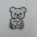 magnete bomboniera orsetto teddy bear incisione nome personalizzato handmade laser nascita battesimo primo compleanno