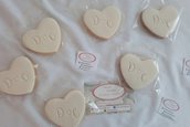 Biscotto cuore iniziali matrimonio sweet table wedding biscotti decorati