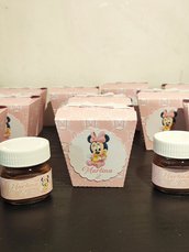 Scatolina Minnie con Nutellina mini all'interno 