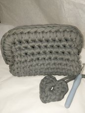 CLUTCH BAG GRIGIA