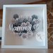 Shadow box Mamma cuore di rose