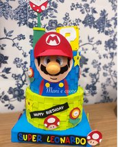 Torta scenografica Super Mario 