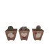 COLLEZIONE  6 VASI SHABBY CHIC  CON ROSE   VASI IN TERRACOTTA SHABBY CHIC 