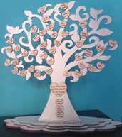 albero della vita handmade laser decorazione casa home decor regalo nonni maestre fine anno