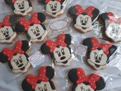 Biscotto topolina mickey mouse minnie biscotto ghiaccia reale 