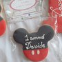 Biscotto topolina minnie personalizzato con nome sagoma 