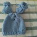 Cappellino e scarpine baby fatto a mano