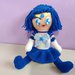  Sailor Mercury bambola amigurumi uncinetto guerriera fumetti e cartoon