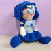  Sailor Mercury bambola amigurumi uncinetto guerriera fumetti e cartoon